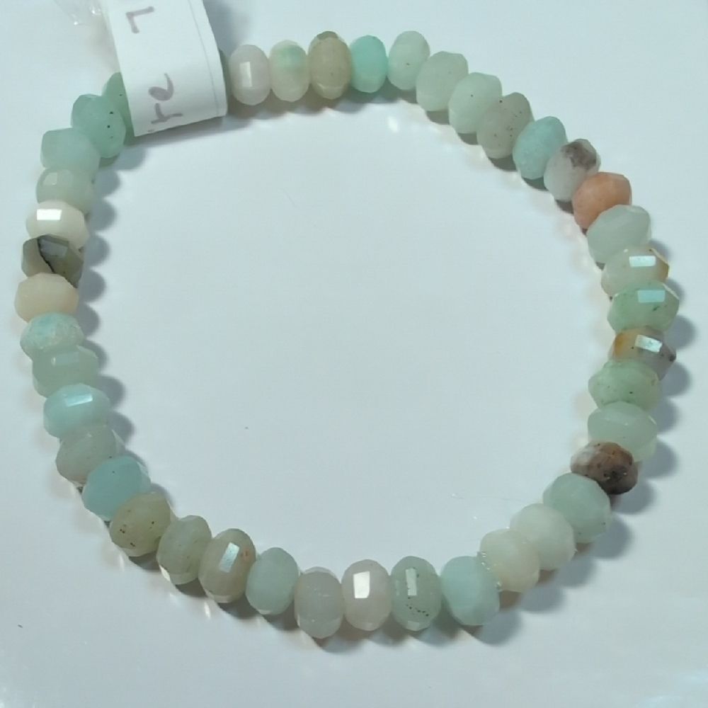 Handmade Amazonite Stretch Bracelet